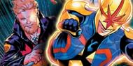 Star-Lord and Nova (Image via Marvel)